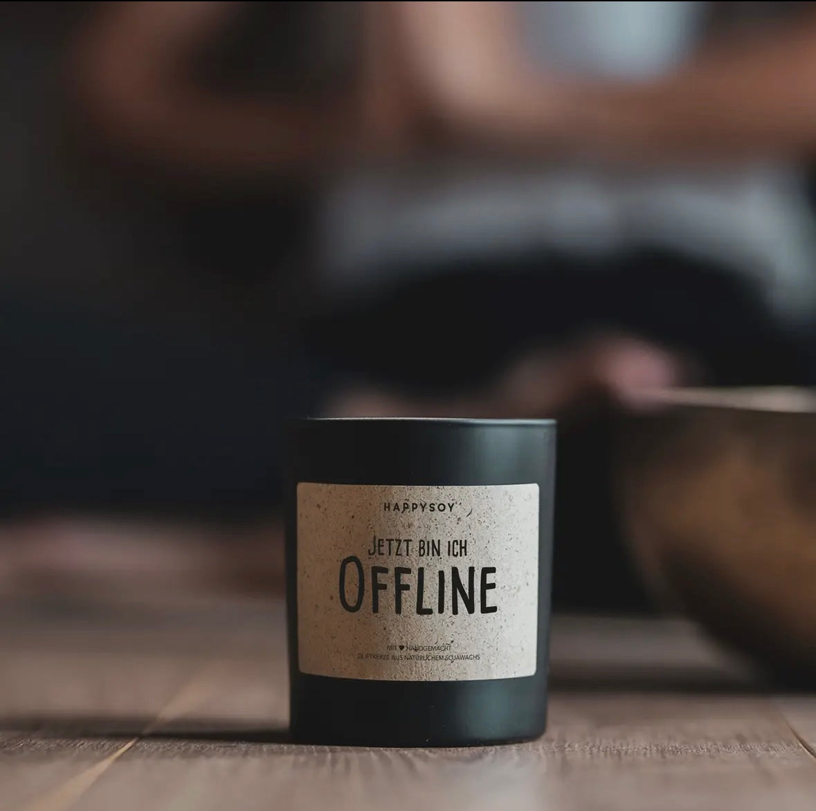 Duftkerze OFFLINE (Sojawachs)