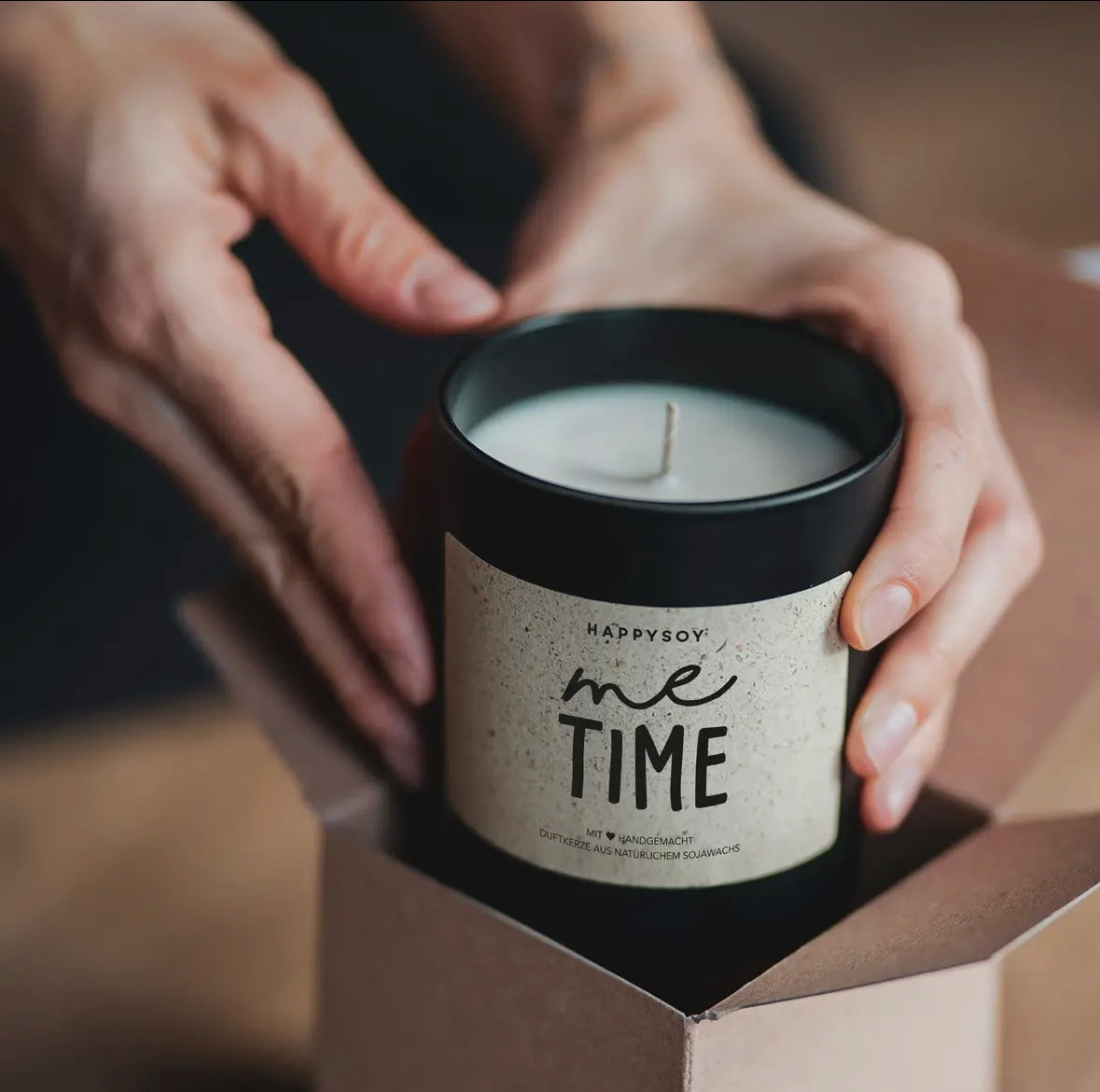 Duftkerze ME TIME (Sojawachs)