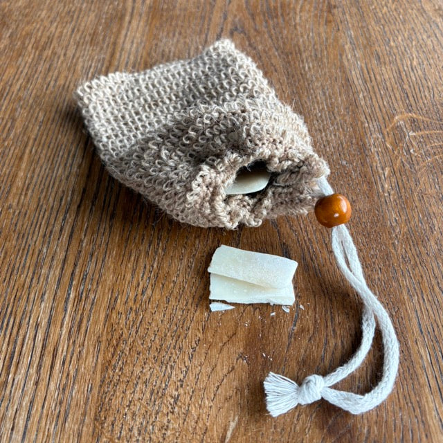 Seifenbeutel Jute