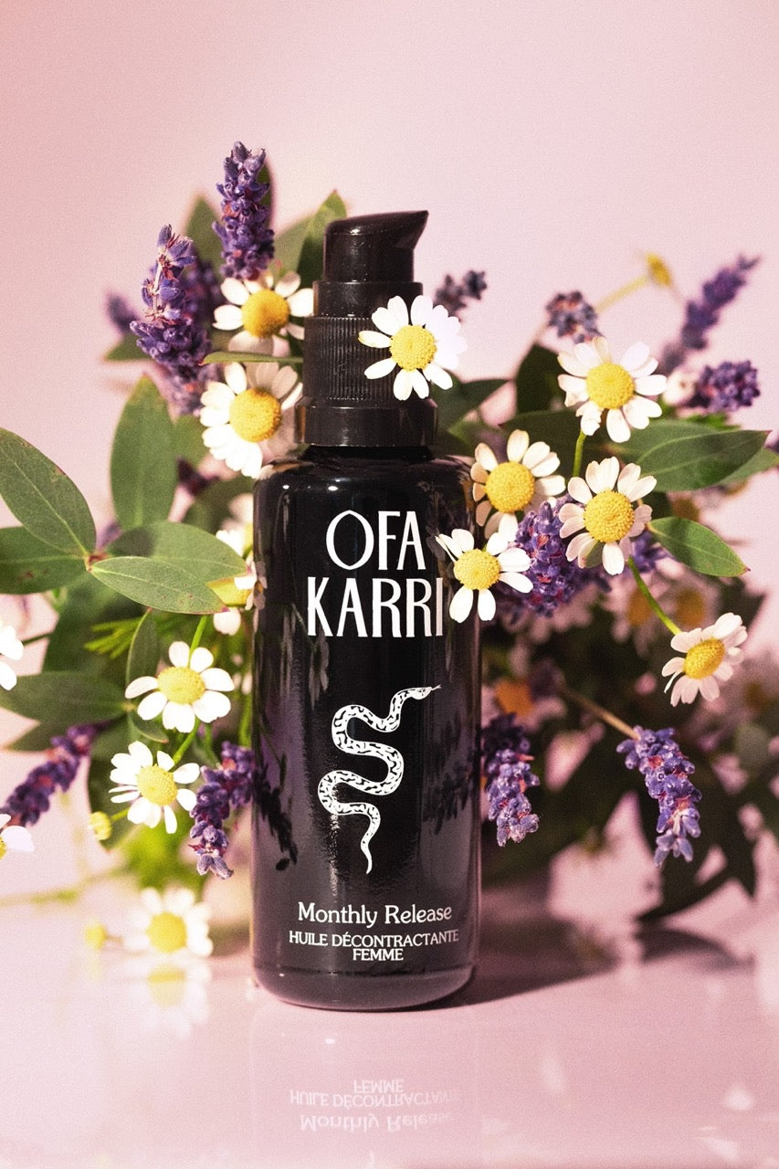 Monthly Release – Körperöl für den Menstruationszyklus