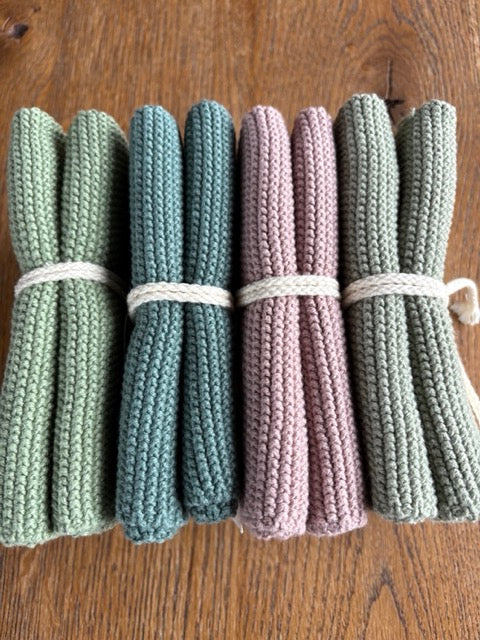 Allzwecktuch 100 % Bio-Baumwolle, gestrickt