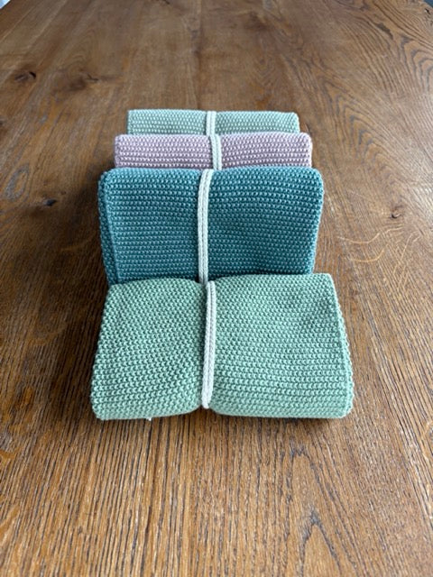 Allzwecktuch 100 % Bio-Baumwolle, gestrickt
