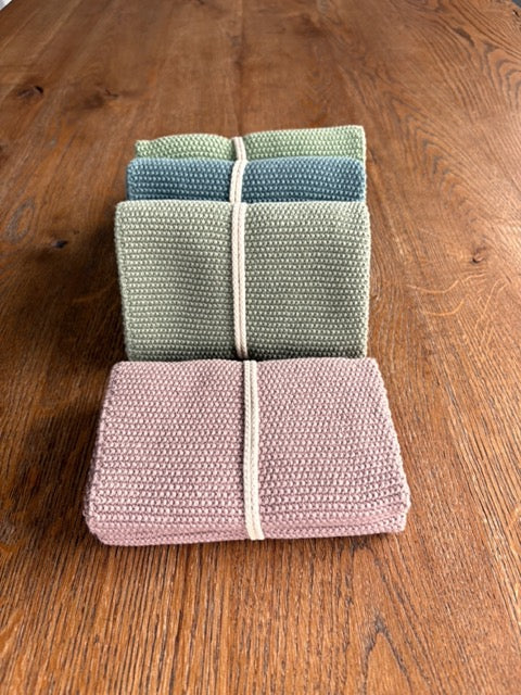 Allzwecktuch 100 % Bio-Baumwolle, gestrickt