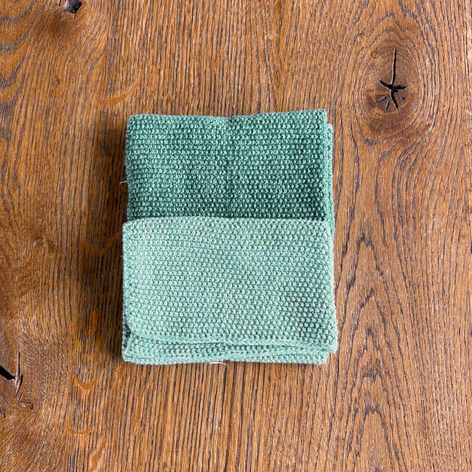 Spüllappen 100 % Bio-Baumwolle, gestrickt, 26 cm