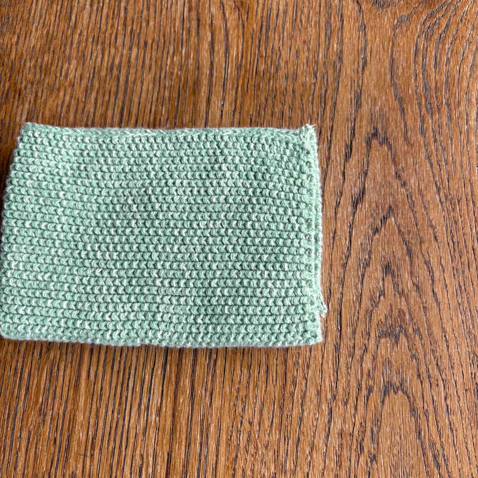 Spüllappen 100 % Bio-Baumwolle, gestrickt, 26 cm